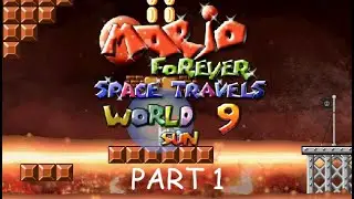 Mario Forever Space Travels - World 9 Sun - Part 1