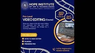 Video Editing Course For Beginners and Professionals