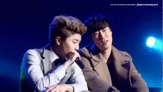 [TRUE COLOR FANCAM] 110403 SanE ft. Wooyoung & Junho - Love Sick