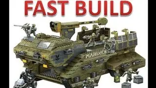 Fast build: UNSC Elephant. Halo Mega Bloks. TheSSMotion