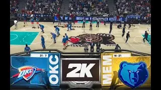 @nba2k🏀OKC @okcthunder⚡⛹️&zwj;♂️🆚@MemphisGrizzlies🏀LIVE🏀FEDEXFORUM🌆MEMPHIS🪙TN✨
