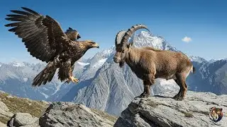 Fury Of The Highland Cliffs | Golden Eagle vs Ibex In A brutal Clash | Bio Nature
