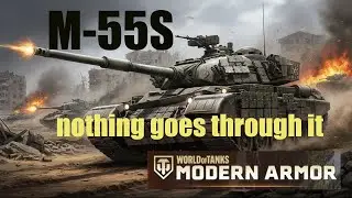 WOT - M-55S の防御力がやはり最高？（ベストシーン）