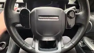 Как проверить уровень масла в двигателе Range Rover Sport.