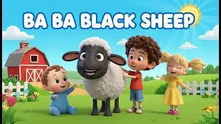 Ba Ba Black Sheep 🐑 | Classic Nursery Rhyme for Kids | Baby Songs