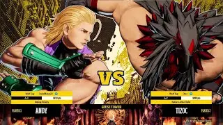 FATAL FURY: City of the Wolves TevinMoore22 (Andy) 🆚 Over (Griffon) Online Ranked Matches Runback