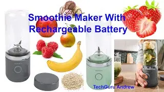 Silvercrest TO GO Smoothie Maker SSMA 67 A1 TESTING