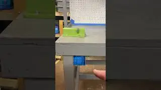 Painting the new work bench