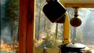 D6C Dozer building fire line in Southern Oregon