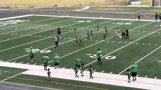Taylor Ducks Vs Giddings Peewee flag playoff #texasfootball #flagfootball #fyp #football
