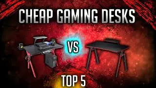 5 Best cheap Gaming Desks | Budget options that Look Awesome and Work!