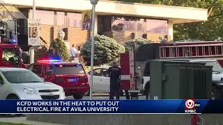 Kansas City fire crews respond to electrical fire at Avila University, no injuries reported