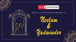 WEDDING CEREMONY II NEELAM & YADWINDER II D R PHOTOGRAPHY +91 9815717669