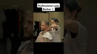 Japanese Barber at Another Level #asmr #asmrbarber