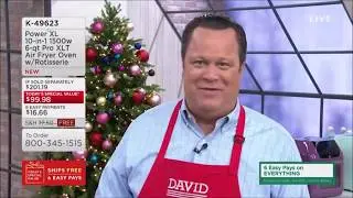 Words of wisdom from David Venable in the QVC kitchen