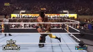 Bobby Lashley vs Drew McIntyre - WWE Title Match: Night of Champions 