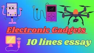 Электронные гаджеты || Эссе на 10 строк