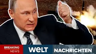 UKRAINE-KRIEG: Putins Paukenschlag! Russen stationieren jetzt Atomwaffen in Belarus | WELT STREAM