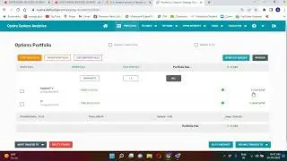 Virtual Trades in Opstra