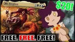 I Built Bant Control That Plays Creatures for FREE (Mx. Foxglove Deck Tech)