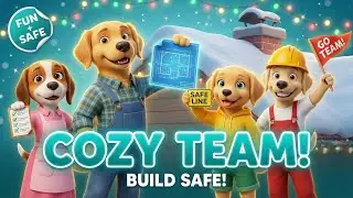 The Ben Family Farm  Blizzard Fireplace Build! 🔥❄️ Safe Winter Rescue & Cozy Christmas Story