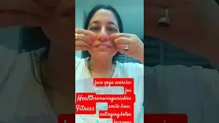 face yoga exercise for removing   smile lines,wrinkles  #antiaging,#lbotox #faceyoga #faciallifting