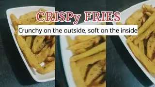 || CRISPY FRIES 🍟|| FRENCH FRIES || ESAY TO MAKE ||