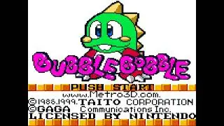 (Gameplay - 1723) Classic Bubble Bobble (Gameboy Color - 58)