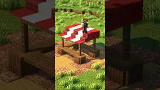 Minecraft, Kios Pasar Sempurna, Tutorial Membangun #minecraft #minecrafttutorial