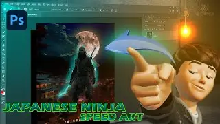 Japanese Ninja Photo Manipulation Speed art photoshop tutorial