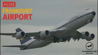 LIVE🔴 Frankfurt Airport Planespotting | sunday morning traffic | Winterflugplan🛫