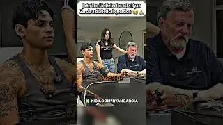 John The Lie Detector asks Ryan Garcia a diabolical question 😭🙏 #ryangarcia #clips #shorts