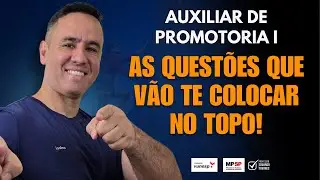 Auxiliar de Promotoria I:  As questões que vão te colocar no topo I Vunesp - Matemática | MPSP.