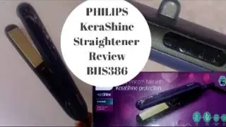 PHILIPS BHS386 Kerashine Ceramic Straightener Review in Tamil
