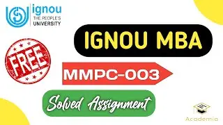 MMPC-003 : Business Environment *Free* Solved Assignment | IGNOU MBA