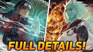 THEY'RE HERE! EDO HASHIRAMA + DOUBLE RINNEGAN MADARA FULL DETAILS! | Naruto Blazing