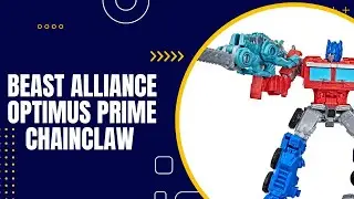 Transformers Beast Alliance Optimus Prime and Chainclaw: Raider's Toy Reviews