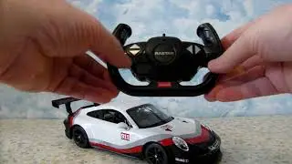 ОНЛАЙН ТРЕЙД.РУ &mdash; Машина на радиоуправлении RASTAR Porsche 911 GT3 CUP 1:14 артикул 2930142