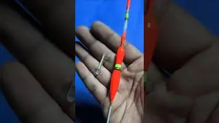 How to Install Glow Stick on Fishing Float #shorts #fishing #tutorial