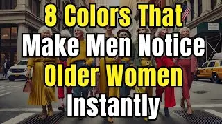 8 Colors That Make Men Notice Older Women Instantly | Senior wellness