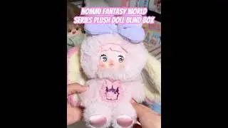 Unlock fantasy magic! 🌈✨ NOMMI's plush dolls glow & rotate in their dreamy display case!