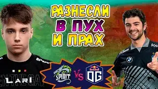 ЖЕСТКО ОТМУДОХАЛИ - Spirit vs OG - PGL Wallachia S3 - ХАЙЛАЙТЫ