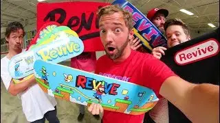 THE NEW REVIVE SKATEBOARDS! / Video Game Decks! - Summer 2018