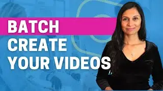 Batch create your videos
