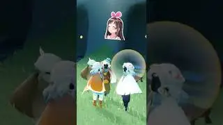 We met the Kizuna AI voice call #skychildrenofthelight #skycotl #sky