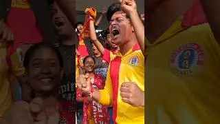 East Bengal Fans After Beating Mohunbagan In Derby 🔥🔥 #mohunbagansg #eastbengal