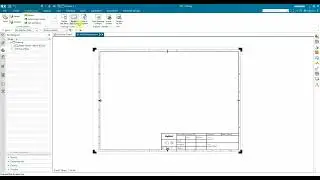 NX - how to create a drawing template - Basics