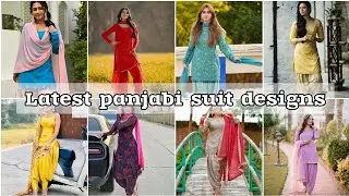 Latest punjabi suit design 2025 / trending suit design 2025 for girls #punjabisuit 