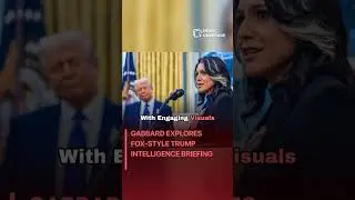 Gabbard Explores Fox-Style Trump Intelligence Briefing #worldnews #news