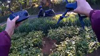 Drone e88 pro afternoon flight